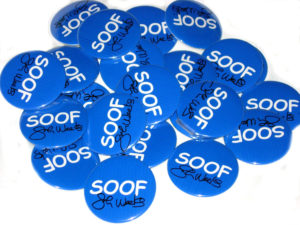 These soof buttons were made by some middle schoolers in Virginia.